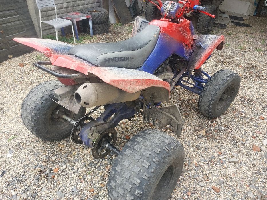 Quad 450 zarejstrowany szatan