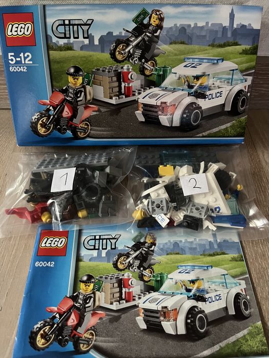 Lego City 60042 Superszybki pościg policyjny kompletny zestaw