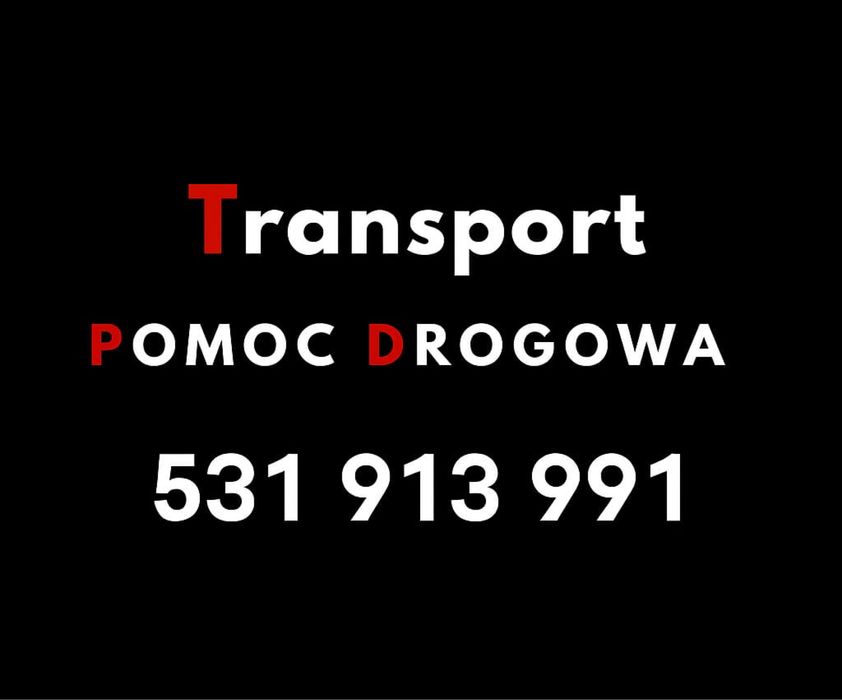 Transport Maszyn Niskopodwozie Platforma Pomoc Drogowa HDS
