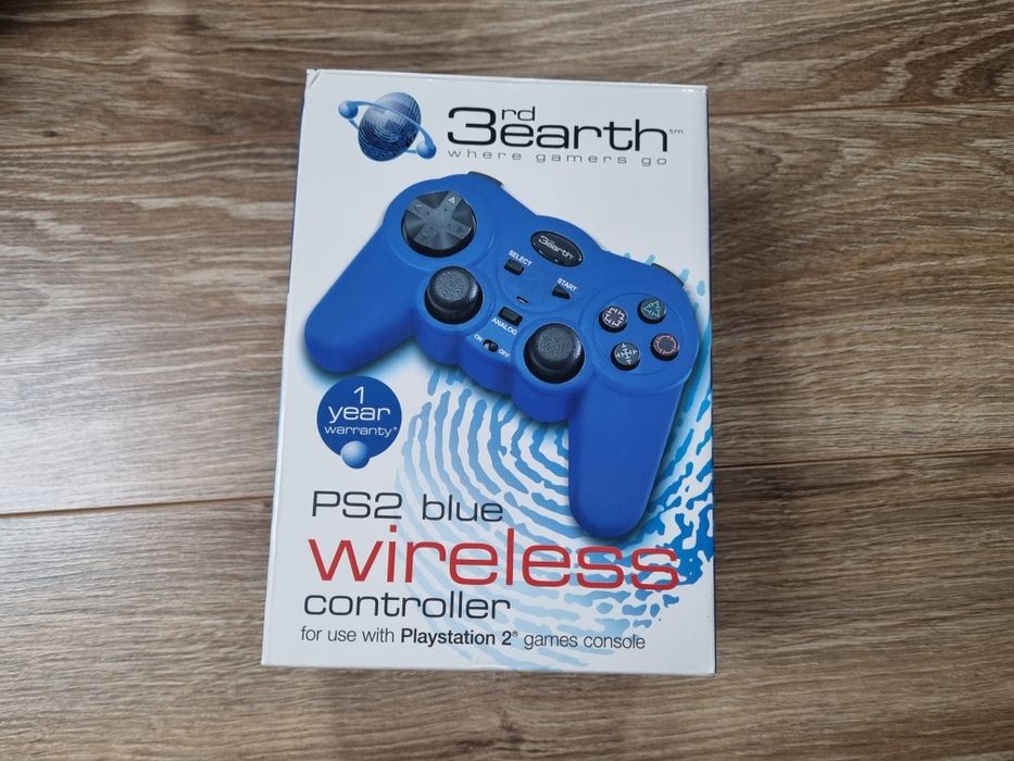 Pad PlayStation 2 Bezprzewodowy Niebieski
