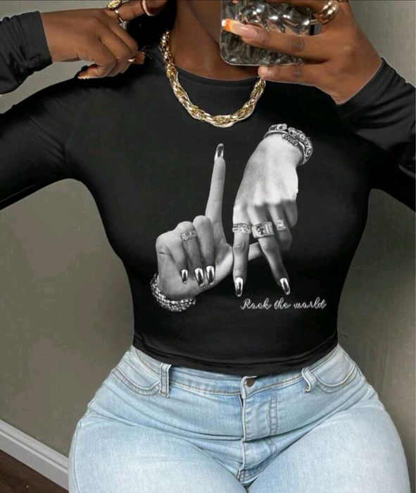 Camisola Shein.   .