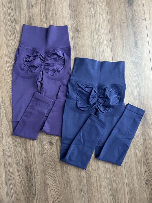 Лосіни з подвійним пушап/лосіни з пушап ефектом/жіночі лосіни/фітнес