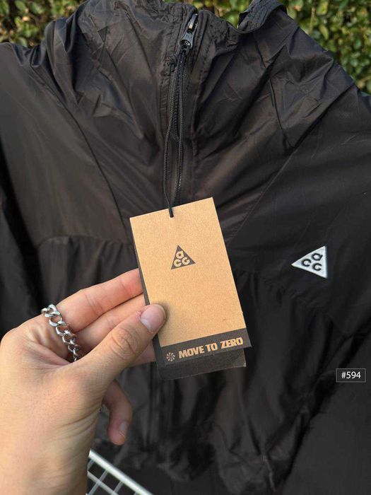 БЕЗ ПЕРЕДПЛАТ • Ветровка Nike ACG Черная • Куртка Найк АСГ