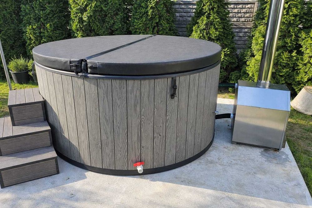 jacuzzi ogrodowe goraca balia hottube zewnętrzna