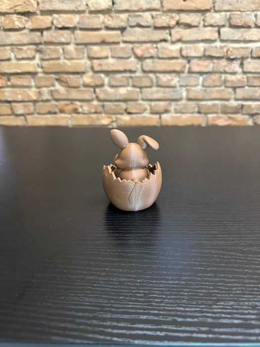 Króliczek w jajku 3D | Unikalna dekoracja wielkanocna