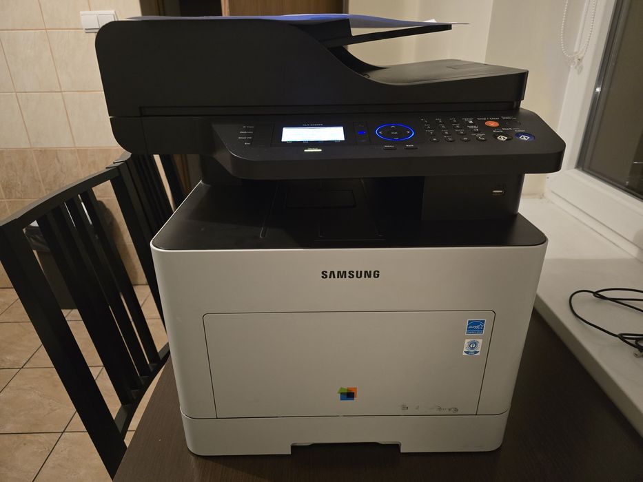 Drukarka wielofunkcyjna samsung clx-6260fr oryg tonery, jak nowa
