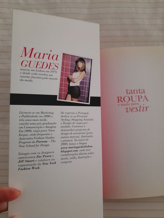 Livro "tanta roupa e nada para vestir"