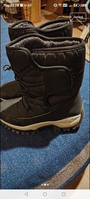 Buty śniegowce 39