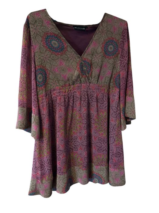 Wzorzysta sukienka St-Martins w stylu boho, rozmiar L