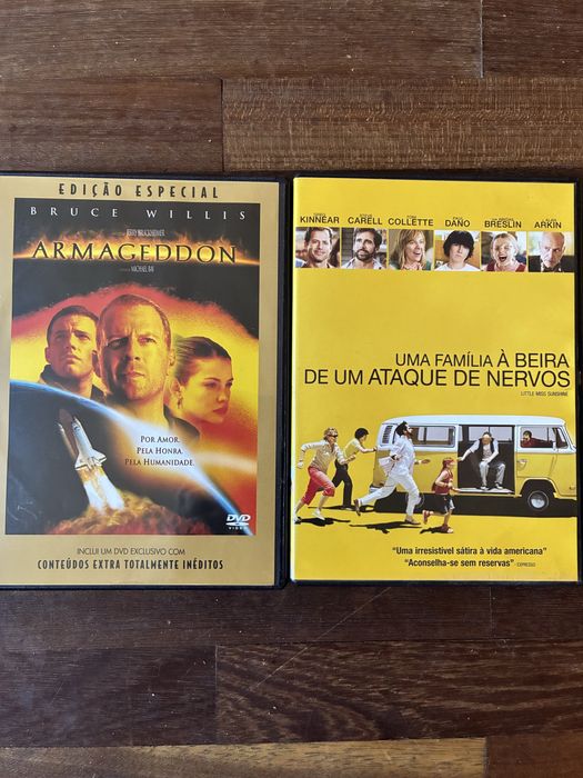[Pack 2xDVD] “Armageddon”+”Uma família à beira de um ataque de nervos”
