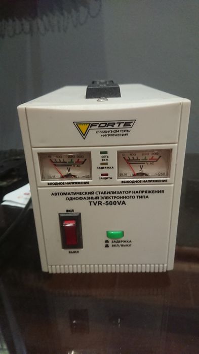 Стабилизатор напряжения Forte TVR-500VA
