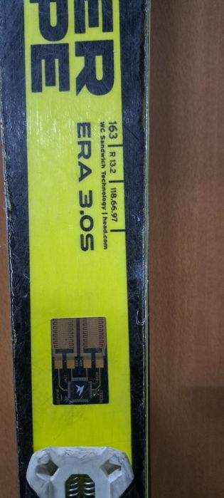 Narty zjazdowe HEAD SUPER SHAPE 163cm R 13,2m