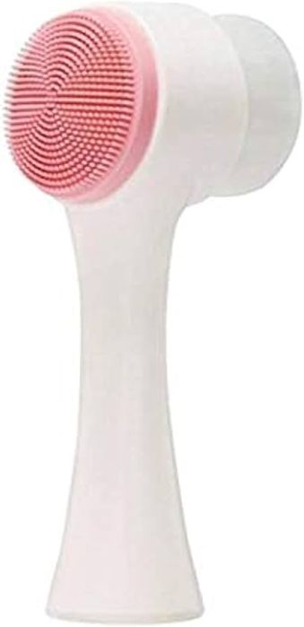 escova de limpeza facial manual de dupla face