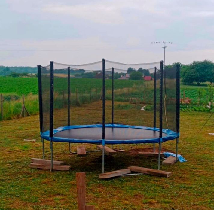 Duża Trampolina ogrodowa