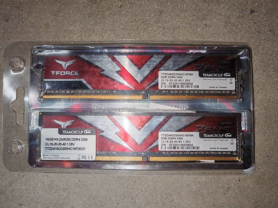 RAM 16gb DDR4 3200 (8gb x 2)