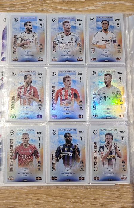 Cartas Match Attax 2025-26 Topps