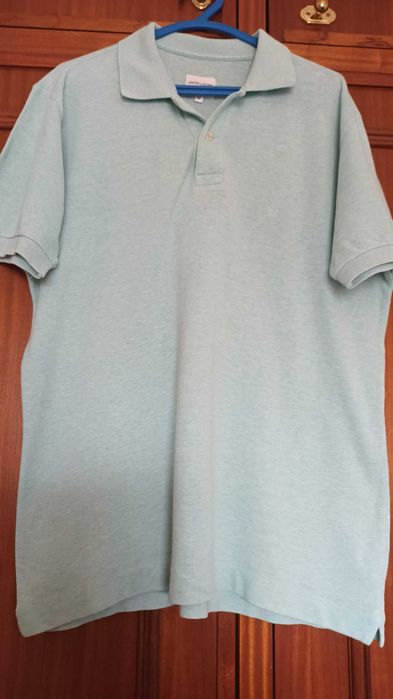 Polo verde água da Benetton