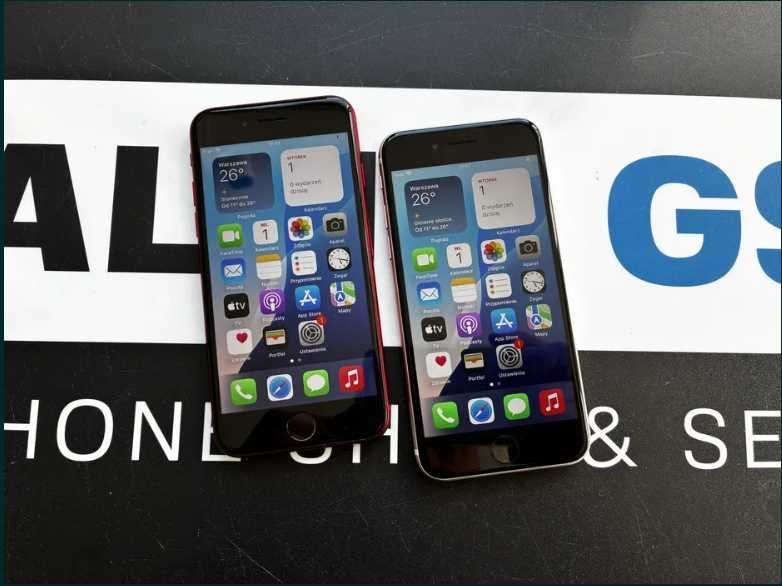 Apple iphone SE 3 Gen 256GB Black 2022 Nowa Bateria