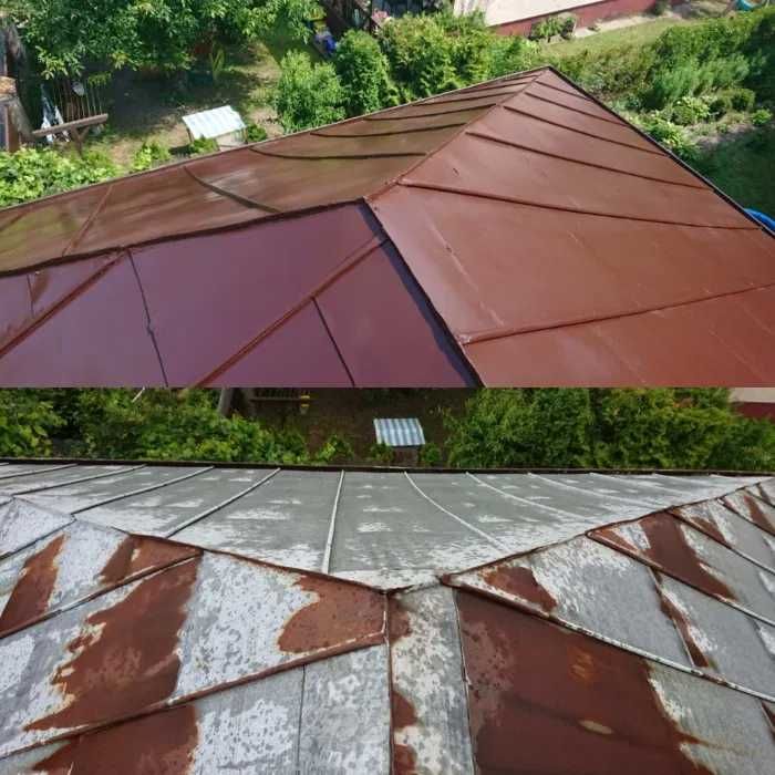 Malowanie dachów ! Mycie elewacji ! Mycie kostki brukowej !