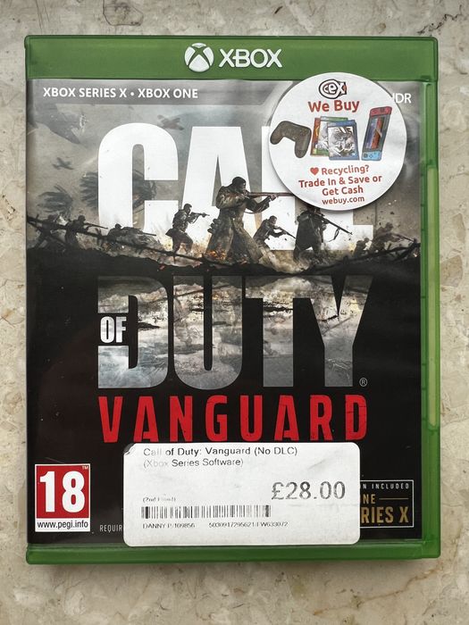 Gra Call Of Duty Vanguard Xbox Series X