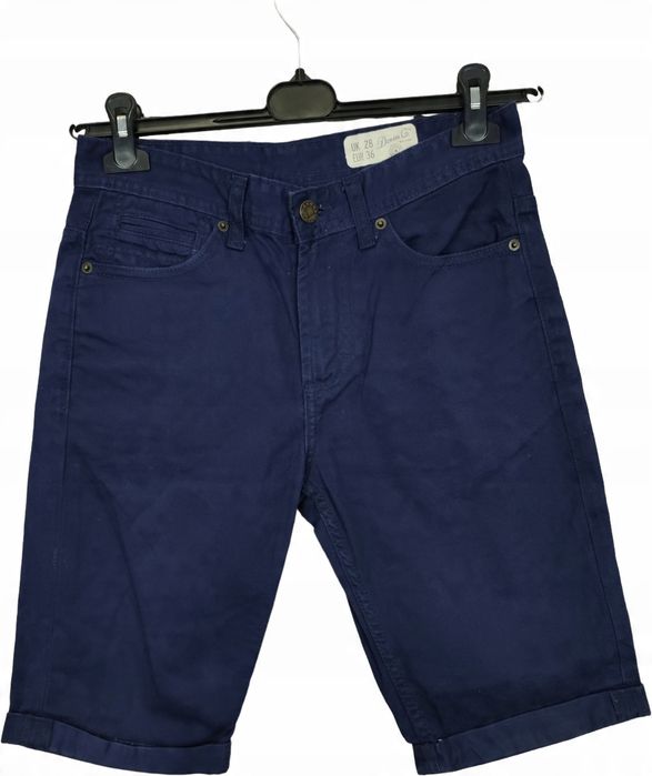 Denim co jeansowe spodenki męskie granat rozm. 36