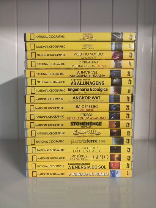 DVDs Documentários National Geographic - confira a lista!