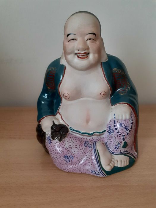 Antiguidade - Porcelana de Macau -buda