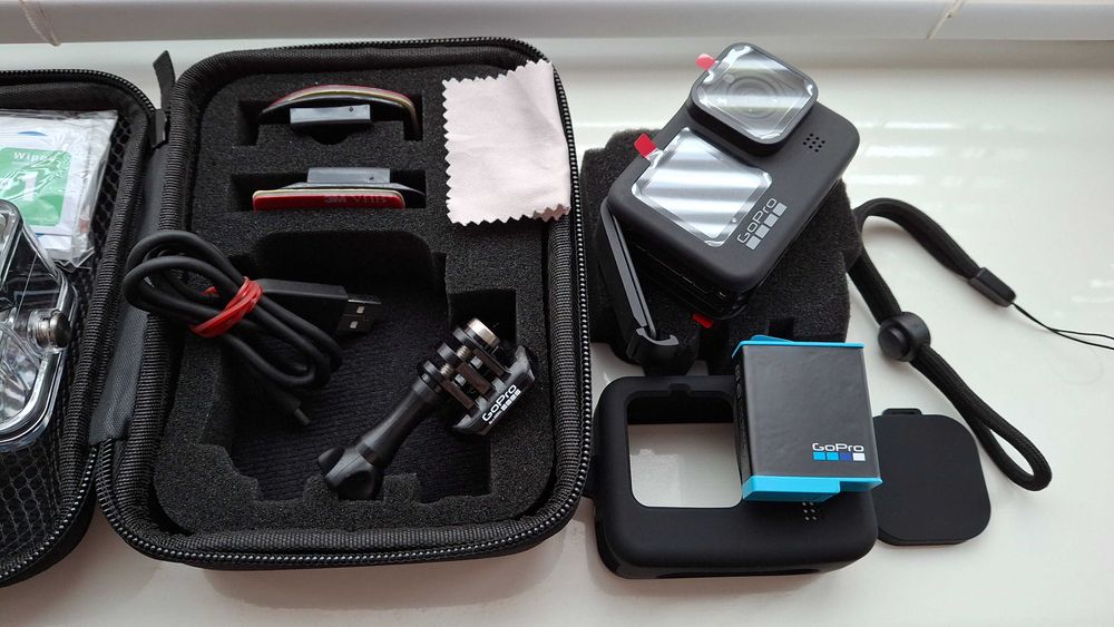 НОВА GoPro HERO 9 Black Action Camera 4K 5.2K video 20MP