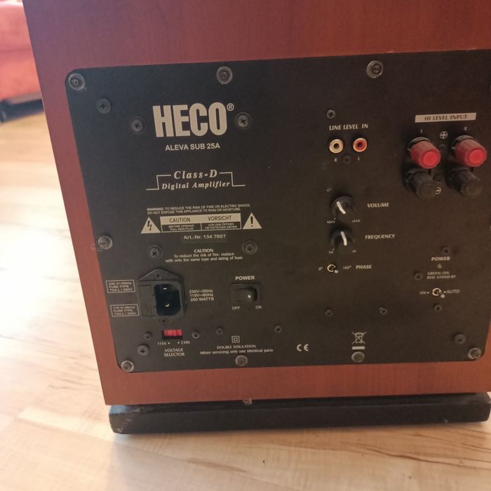 Subwoofer Heco 25
