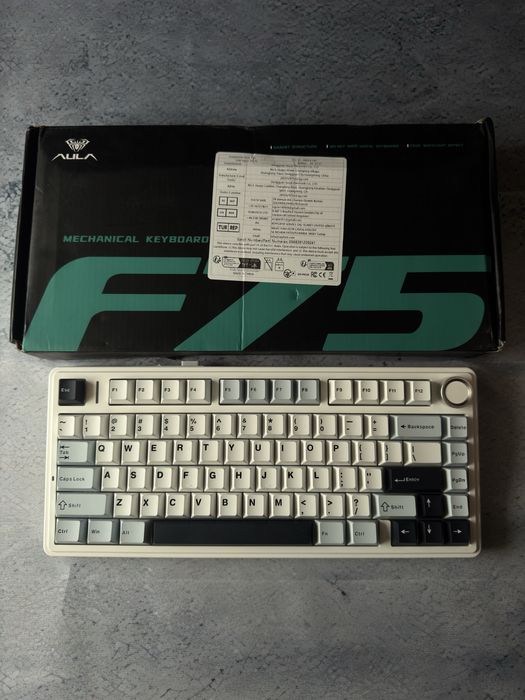 ПОВНІСТЮ НОВА | Aula F75 бездротова механічна клавітура