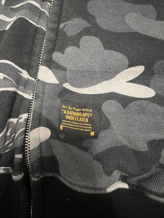 Продам зип худи Bape Tiger x Shark