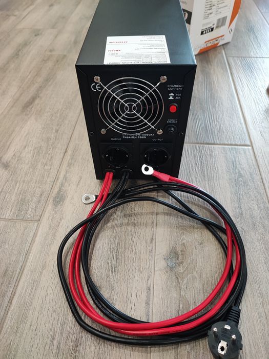 Інвертор/ДБЖ з правильною синусоїдою 12V LPY-B-PSW-1000VA/700BT -10/20