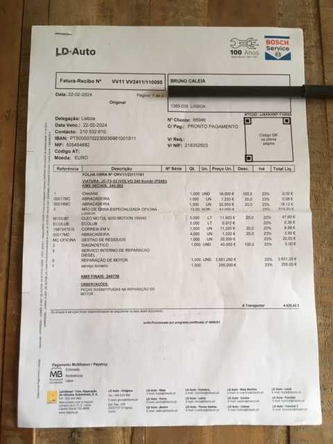 Volvo 240 para venda