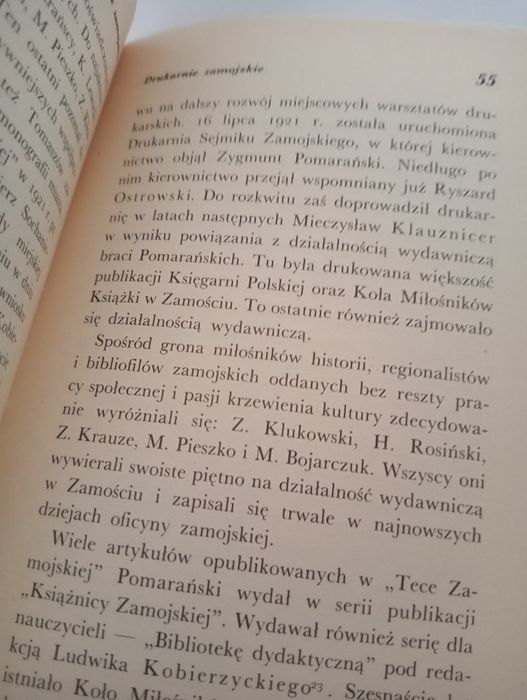 Kartki z dziejów drukarstwa na Zamojszczyźnie- Spaczyński