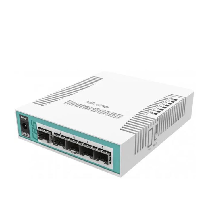 6-портовий SFP маршрутизатор MikroTik CRS106-1C-5S