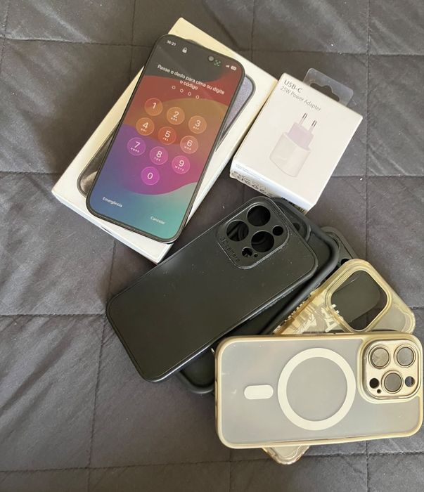 IPhone 15 Pro Como novo 128Gb