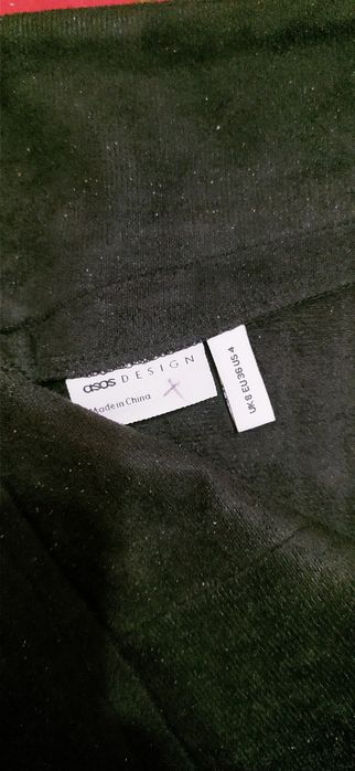 Лосины Asos s из кожзама