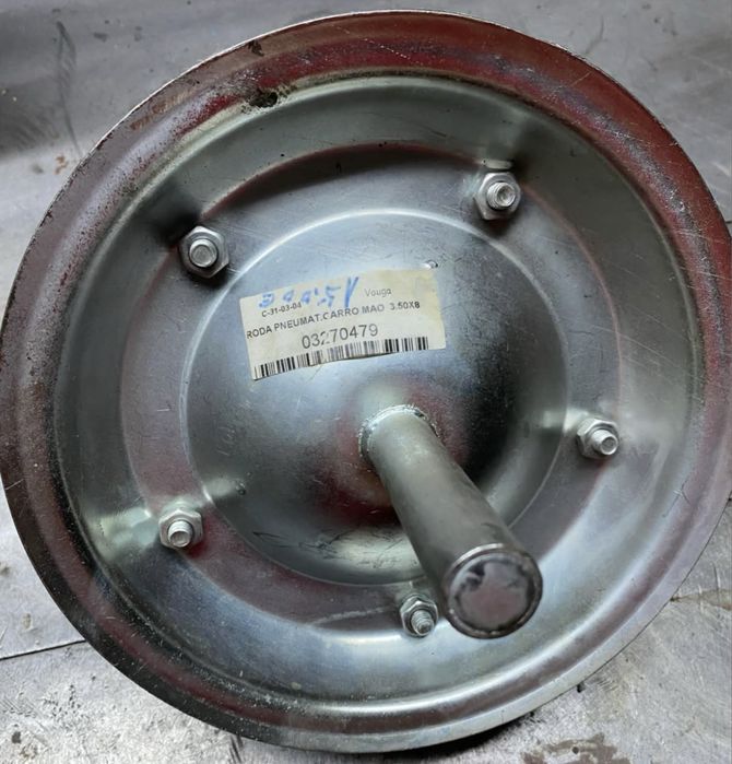 Roda para carro de mão