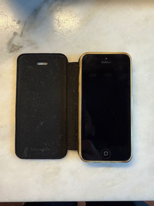iPhone 5c branco usado para peças