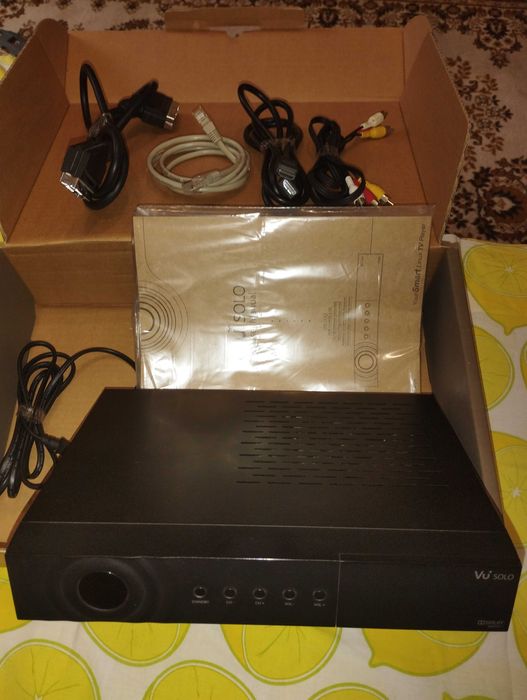 Спутниковый ресивер цифровой VU+SOLO. 2USB PVR Ready