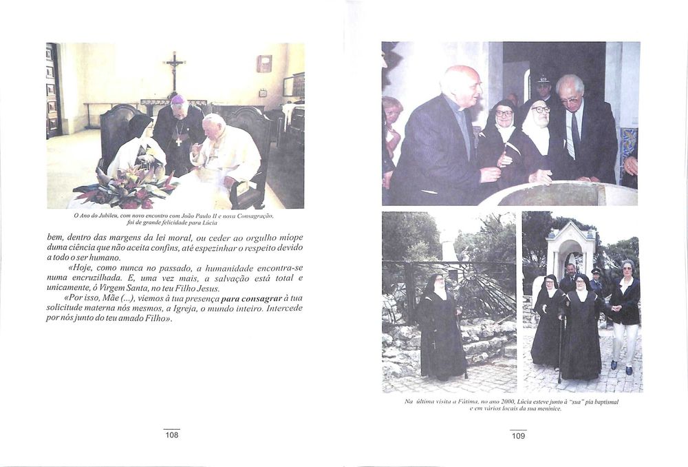 "Santa Maria Lúcia de Jesus e do Coração Imaculado" de Santos Martins