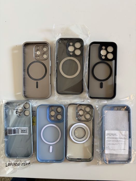 Zestaw 7 etui do iphone 16 pro