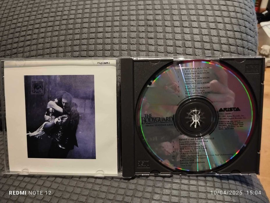 CD - The Bodyguard -  Whitney Houston