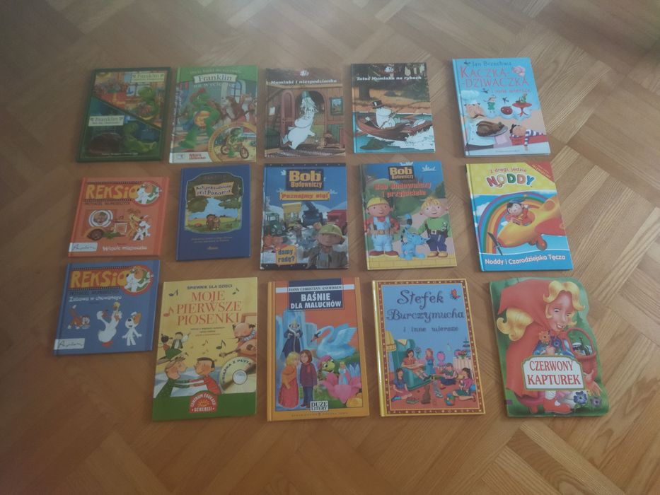 Książki dla dzieci zestaw za 50 zl