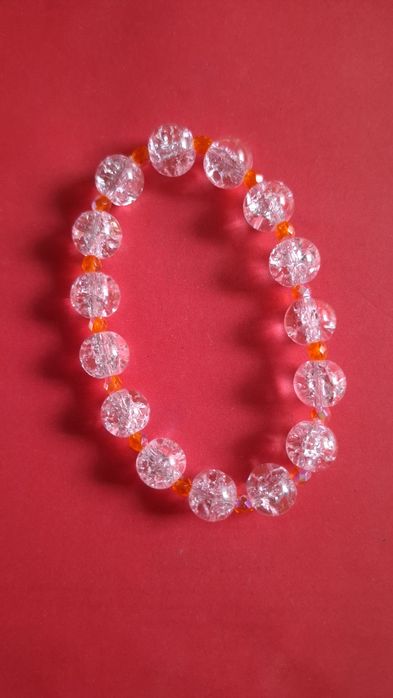 Bransoletka z kryształu