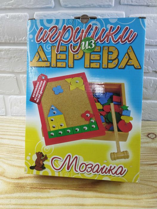 Конструктор-мозаїка-апплікація з дерева