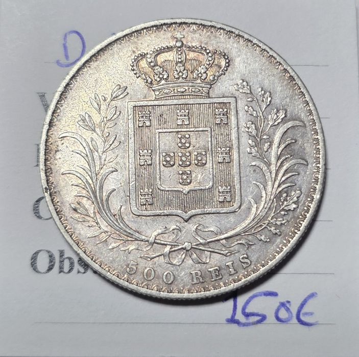 500 reis 1871 D.luis i
