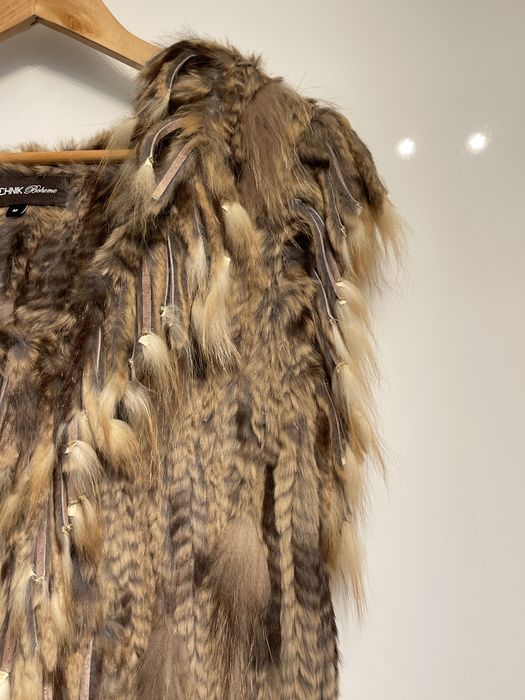 OCHNIK Boheme Kamizelka Bezrękawnik ze skóry naturalnej M