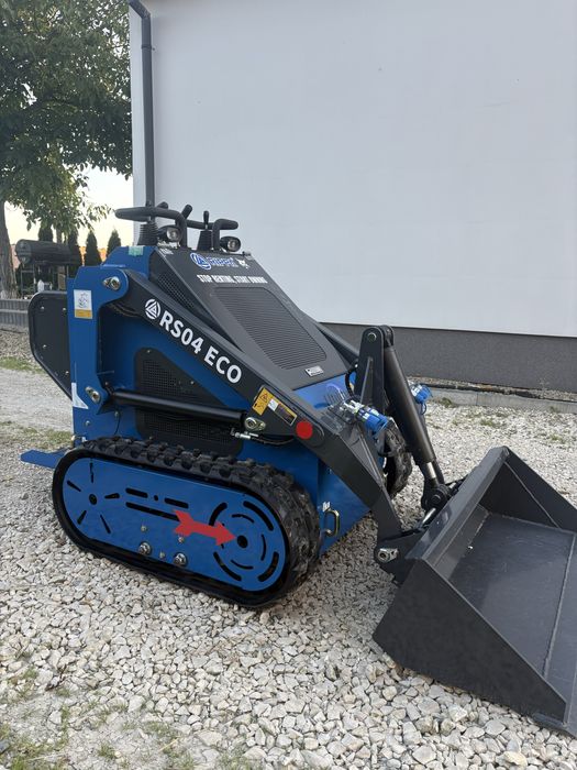 NOWA ładowarka mini ładowarka gąsienicowa RIPPA RS04  silnik Kubota Dodatkowe Linie