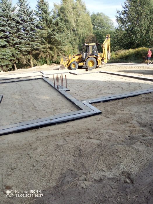 Usługi koparko - ładowarką